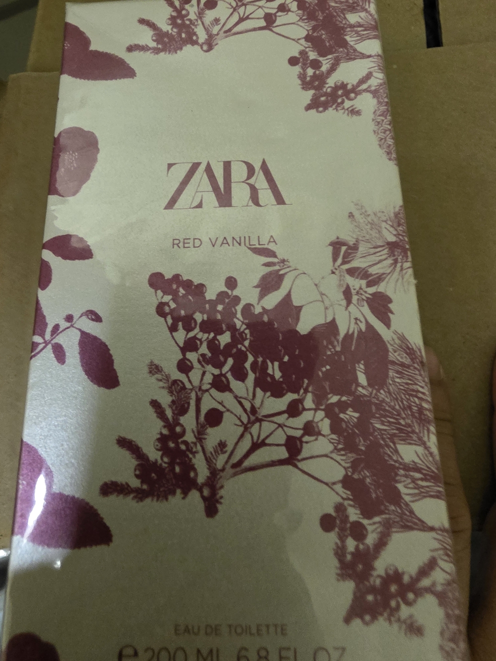 Zara Red Vanilla Sealed